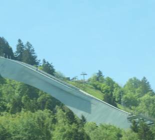 Garmisch-Partenkirchen: die Große Olympiaschanze