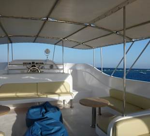 Das Deck der SimSim Dive