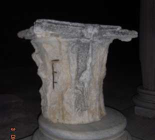 Reste des Apollo Tempels