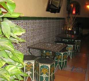 Típica tetería árabe del albaycin 