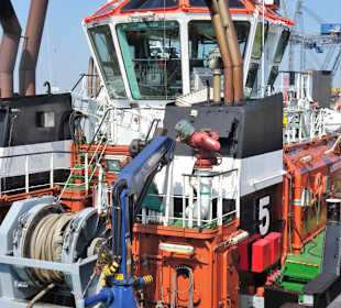 Eindrücke aus dem Schlepperhafen