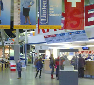 Eingang und Kasse Technik Museum Speyer