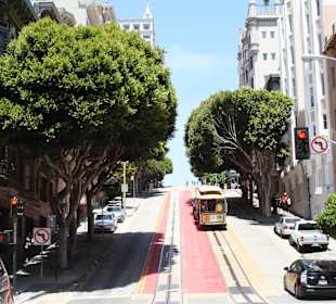 Cabel car in San Franzisco