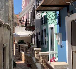 Kleine Gassen in Chalki 