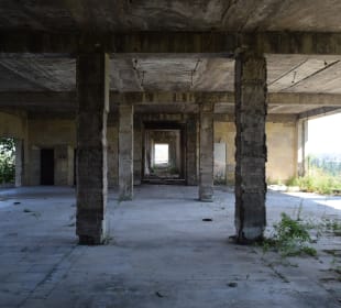 Ruine eines Sanatoriums