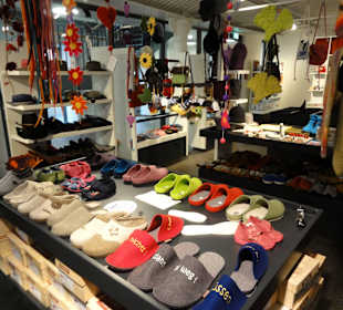 Rundgang durch den Verkaufsbereich