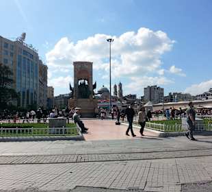 Blick auf das Denkmal