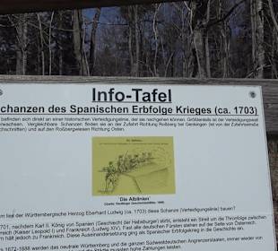Wanderroute Drei Berge Tour Willmandingen