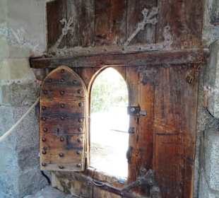 Der Eingang zur Burg