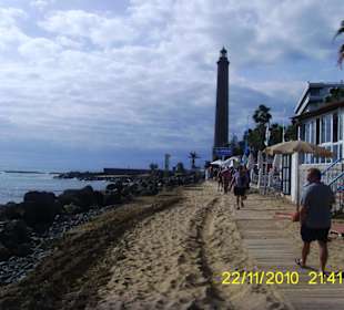 Strandsituation Maspalomas Gran Canaria