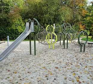Einer der Spielplätze im Kurpark Bad Iburg