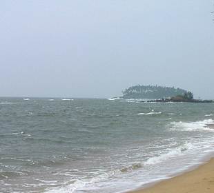 Fast am Ende der Beach