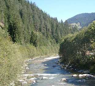 Die Gader an der Gadertaler Straße