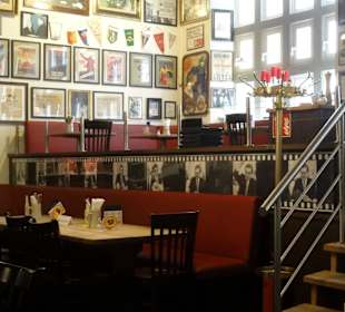 Blick in die Gasträume der "Ständigen Vertretung"