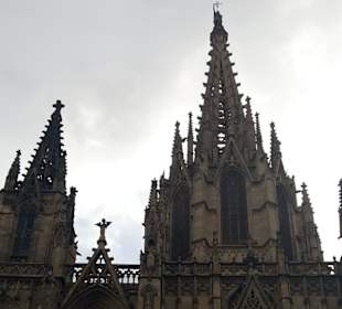 Kathedrale von Barcelona in Barcelona