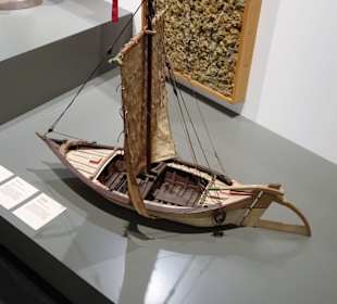 In der Natur- und Kulturabteilung des Museums