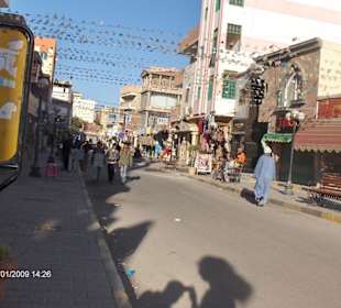 Einkaufsstraße in Hurghada