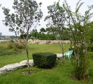 Gepflegte Parkanlage