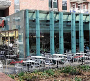 Außenansicht des Restaurants Lazzaretti