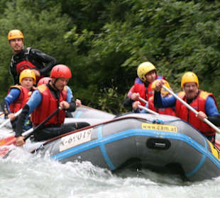 Rafting auf der Mölln in Östereich