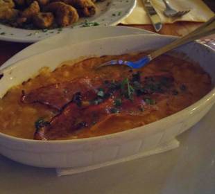 Gebackene weiße Bohnen