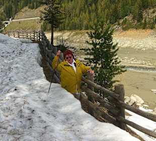 Am Stausee im Martelltal