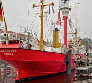 Ansichten des Museumsschiffes Amrumbank