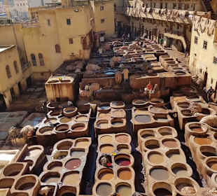 Gerberviertel Fes Marokko