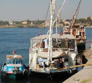 Luxor-Assuan auf Dahabeya: Stop in Kom Ombo