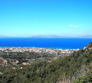 Blick vom Kreuz bis zur Türkei