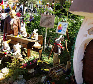 Osterhasenfamilie Bieberbach