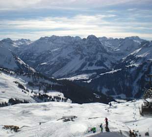 Vu du domaine skiable