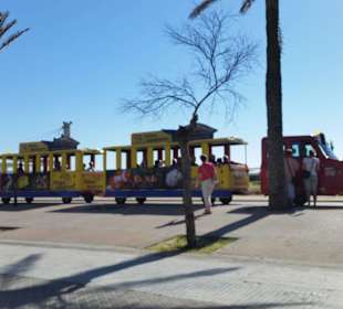 Bimmelbahn zwischen Arenal und Can Pastilla