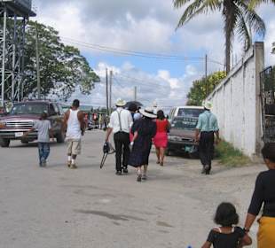 Auf dem Weg zum Markt