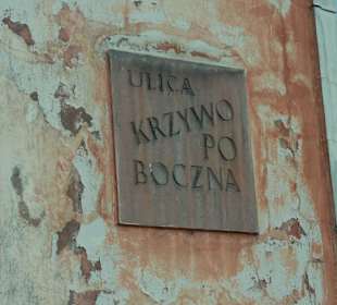 Mariensztat - ulica Krzywopoboczna