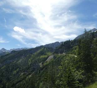 Bei der Wanderung Osterfelderkopf-Hochalm-Kreuzeck