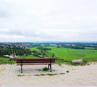 Landschaft vom Solarberg aus