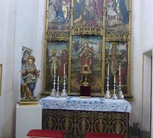 Blick in die Kapelle