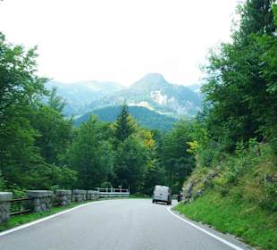 Abfahrt Plöckenpass