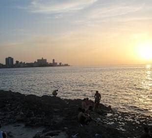 Sunset on the Malecon - always beautiful