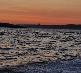 Sonnenuntergang mit Blick auf Gozo