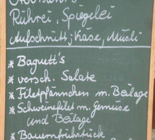 Frühstück und andere Kleinigkeiten