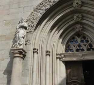 Die sehenswerte Kirche von Ebrach