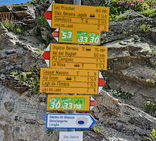 Wanderweg Berninapass