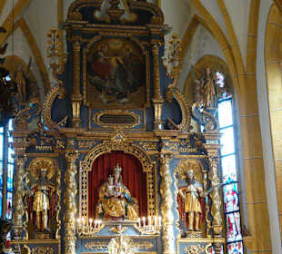 Altar in der Pfarrkirche