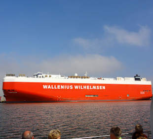 Autotransporter bei der Beladung