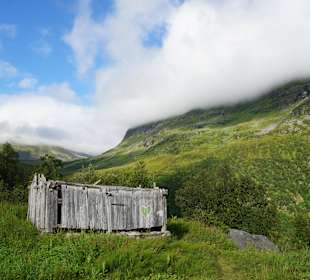 Schuppen neben dem Ørneveien