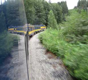 Auf den Weg zu den Gletschern