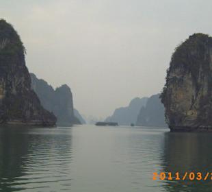In der Halong Bucht
