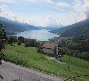 Peglio, Blick auf den See